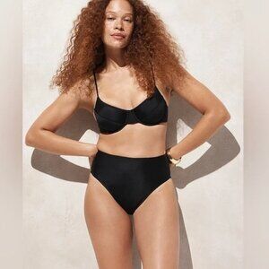 J.Crew Hallie Bikini Bottom High Rise Size M